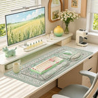 Mousepad Set，Keyboard Mat+Wrist Support Mouse Pad+Wrist Rest Pad+Coaster - Image 7