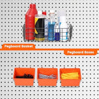 ENJOYWOOD155 PCS Pegboard Organizer Accessories Kit Hooks Assortment - Image 7