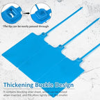 Youyole 200pcs Plastic Seals Shipping Tags Logistics Use Big Sign Tie Large - Image 3
