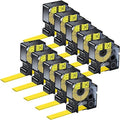 10 Pack Compatible for Dymo Rhino 18058 Black on Yellow 3/4" x 4.9' Industrial Heat Shrink Tube Labels for Rhino 4200 5000 5200 6000 3M Label Maker by KCMYTONER