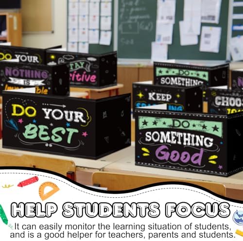 Honoson 24 Pcs Inspirational Privacy Folders for Students - Image 4