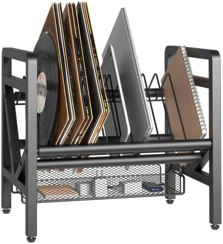 Vertical Laptop Stand, Laptop Storage Rack by wasoyun