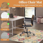 Office Chair Mat for Hardwood Floor & Tile Floor,36"X 48"-Multi - Image 3