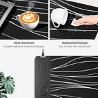 Mouse Pad with Magnetic Wireless Charging, 31.5"x15.8" XXL Desk Mat - Image 6