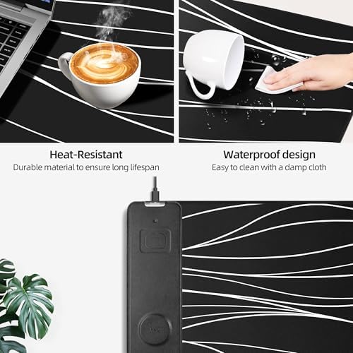 Mouse Pad with Magnetic Wireless Charging, 31.5"x15.8" XXL Desk Mat - Image 6