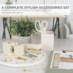 Aesthetic Desk Accessories Set for Women - A Complete Office Organizer Set - Image 3