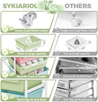 SYKIARIOL Utility Storage Cart with Ice Cream Color Drawer for Classroom - Image 5