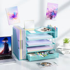 gianotter 5-Tier Desk Organizer with Drawers and File Holders - Image 6