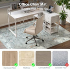 48"x60" Office Chair Mat for Hardwood Floor, Washable Non-Slip Protector - Image 2