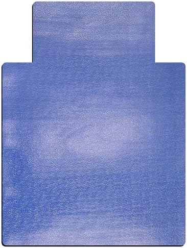 Rhino Mats, Rhino Hide Chair Mat (Lip Option), Office Computer Chair Mat for Hardwood, Tile, Laminate, Concrete and Vinyl Floors, Anti-Slip (Blue, 48”x60”-Lip2512) - Image 5