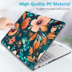 Mektron Case for 13.8" Microsoft Surface Laptop 8/7 (2026/2024) Surface Laptop 13.8 Inch Cover Fits Model 2036, Keyboard Cover +Screen Protector +Dust Plugs, Abstract Florals - Image 6