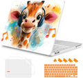 Mektron Case for 2026 MacBook Neo 13-inch A18 Pro chip A3404 Laptop Cover with 13-inch (Diagonal) Liquid Retina Display+ Keyboard Cover+ Screen Protector, Cute Giraffe by Mektron