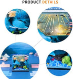 3D Memo Pad Time Piece Calendar 2027, 3D Tear-Off Art Desk Calendar 2027, Creative 3D Memo Pad Paper Art Tree House DIY Paper Carving Decoration (Underwater World) - Image 6