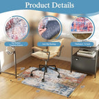 Office Chair Mat for Hardwood Floor & Tile Floor,36"X 48"-Convex Multii - Image 2