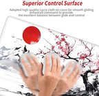 Gaming Mouse Pad 36x24 Desk Mat Large Mousepad Cherry Blossom Desk Pad Big Computer Mat Extended Mouse Mat Non Slip for Women Work Home - Image 5