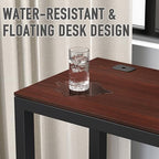 SHW 55 x 60 Commercial-Grade L-Shape Corner Office Computer Desk, Cherry - Image 5