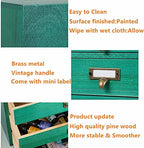 GoooodGIFT Wooden Drawers Small Wooden Box with Drawer, Green - Image 6