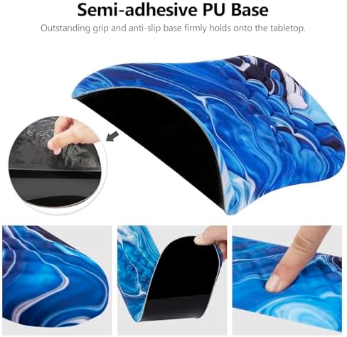 Ergonomic Mouse Pad & Keyboard Wrist Rest Set, Memory Foam - Image 4