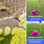 TOPKNOT Dog Tie Out Cable and Stake,(up to 200lbs) 360°Swivel Dog Run- No Tangle,with 20FT Heavy Duty Tie Out Cable for Dogs,Runner for Yard,Ideal for Outdoor Camping - Image 6