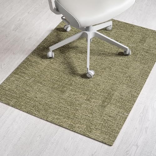 Anji Mountain 48" x 36" Rug'd Office Chair Mat for Carpet & Hardwood Floor by AnjiMountain