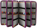 480 Individual-Slots Colored Pencil Case w/Handle & Shoulder Strap - Image 3