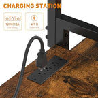 Dual‑Zoned 3D Printer Table with Filament Storage Rack for 2 Printers. - Image 3