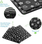 Black 30-Pack Desk Dividers for Students, Waterproof Plastic Study Carrel Divider, Durable Testing Dividers for Classroom Teacher Supplies, Easy to Clean Privacy Shield Folder Boards for Student Desk - Image 2