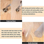 AiBOB Office Chair Mat for Hardwood Floor, 36" x 48" Clear Floor Protector - Image 3