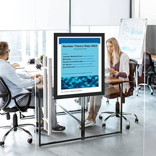 11"x 17" Self Adhesive Sign Holder, Double Sided Window Display Frame with Clear PVC and Strong Magnetic for Office/Home/Store/Door/Glass/Wall (Black, 20Pack) - Image 7