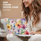 May Chen for MacBook Pro 16 inch A2141 2020 2019 Release, Screen Protector & Keyboard Cover Plastic Soft-Touch Case for MacBook Pro 16-inch with Touch Bar & Touch ID - Abstract Floral - Image 4
