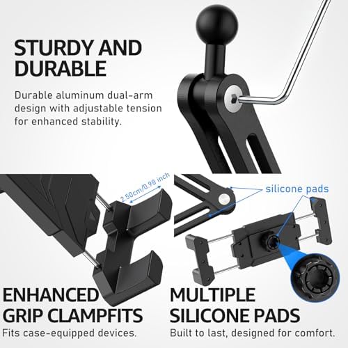 Urmust Tablet Wall Mount Holder for iPad, 4.7-15.6" - Image 4