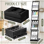 1 Piece Portable Literature Display Stand, 4-Pocket Brochure Rack with Bag - Image 2