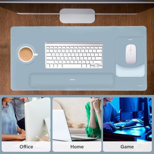 MOSISO Keyboard Mouse Pad Set, Large Gaming Mouse Pad&Keyboard Wrist Rest - Image 7