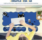Keyboard Mouse Pad Set,Cute Black Cat - Image 2