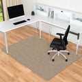 Office Chair Mat for Hardwood & Tile Floor, 30" x 48" Anti-Slip Desk Chair Mat, Easy Glide Floor Protector for Rolling Chairs, Floor Mat for Office Chair for Home Office (Dark Brown) by NatureiFrontDoorMat
