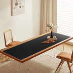 CENNBIE Leather Desk Mat Large, 63" x 19.6" Desk Pad Protector(Black) - Image 5