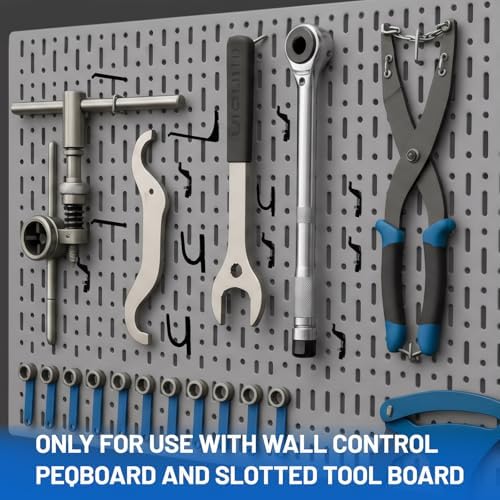 Zonon 52 Pcs Metal Wall Control Hooks Slotted Storage Panel Hooks Bulk - Image 4