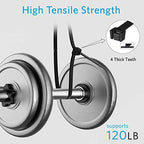 Zip Ties Heavy Duty 12 inch with 120 Pounds Tensile Strength, Black Heavy Duty Cable ties, 500 Pieces,by Karoka - Image 4