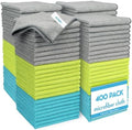 AIDEA Microfiber Cleaning Cloth-400PK, Microfiber Towels for Cars 12"x12" by AIDEAHOME