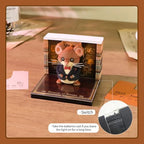 3D Calendar 2027,Time Piece Calendar 2027 With LED Lights,3D Art Calendar Memo Pad,Magical Mouse Desktop Decoration,Tear-Away 3D Paper Art Notepad,Christmas Gift,New Year Gift (Magical Mouse) - Image 4