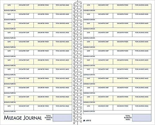 Adams AFR12 Vehicle Mileage and Expense Book 5 1/4 x 8 1/2 49 Forms 63 Pages - Image 4