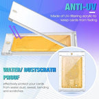 SATINIOR 350 Pcs Clear 100 Pt Magnetic Card Holders for Trading Cards - Image 4