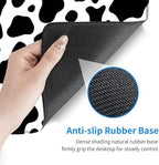 Desk Mat, Mouse Pad with Wrist Rest, 4-in-1 Large Mouse Pads for Desk, Ergonomic Mouse Pad and Keyboard Wrist Rest Gaming Keyboard Mat for Office,Cow Print - Image 4