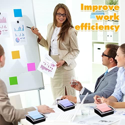 Mimorou 16 Pcs Pop up Sticky Notes Dispenser Sticky Note Holder for Desk - Image 7
