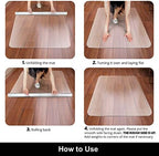 Kuyal Office Chair Mat for Hardwood Floor, 30'' x 48'' Rectangle - Image 7