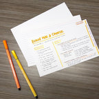 BAZIC Products White Ruled Index Cards, 5 x 8 in, 50 Ct, 36-Case - Image 6