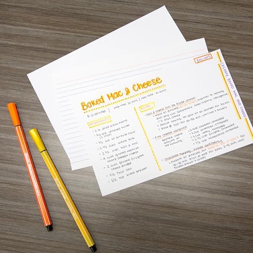 BAZIC Products White Ruled Index Cards, 5 x 8 in, 50 Ct, 36-Case - Image 6
