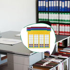 Watersay 24 Pack File Cabinet Dividers 11 x 6 in, Multicolor - Image 6