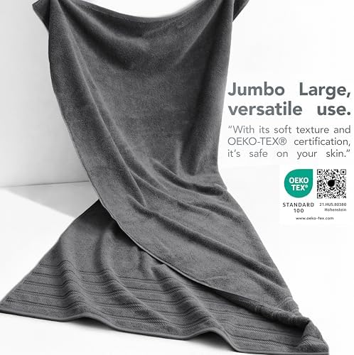 American Soft Linen 100% Cotton Luxury Turkish Towels, 2PC 35x70 Bath Sheet - Image 3