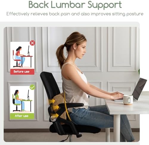 HIGOGOGO Lumbar Support Pillow for Recliner Chair/Accent Chair/Couch/Office Chair, Tufted Corduroy Back Support Cushion for Elderly, Recliner Cushions for Back Rest, Pain Relief, Reading, Coffee - Image 5